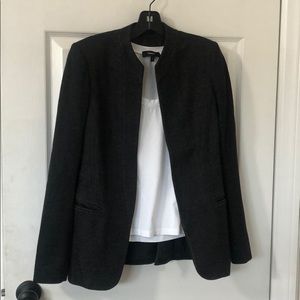 Theory Warm Blazer- Charcoal. Made in USA